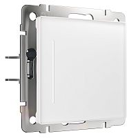 Выключатель сенсорный с подсветкой без рамки Werkel 1-кл. белый Soft-touch картинка